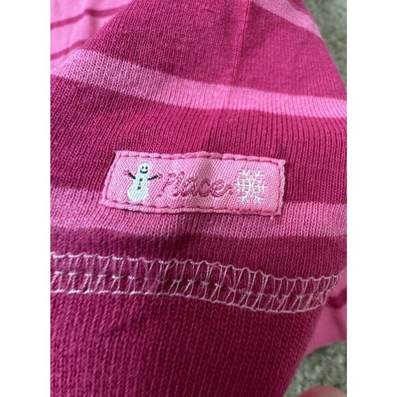 Children’s Place Girls 2 Piece Long Sleeve Pink Striped Pajamas 24mo NEW NWTs - Picture 6 of 6